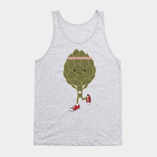 Retro Artichoke Runner Tank Top